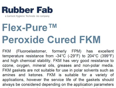 Flex-Pure™ FKM Gaskets