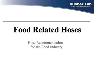 Food Related Hoses