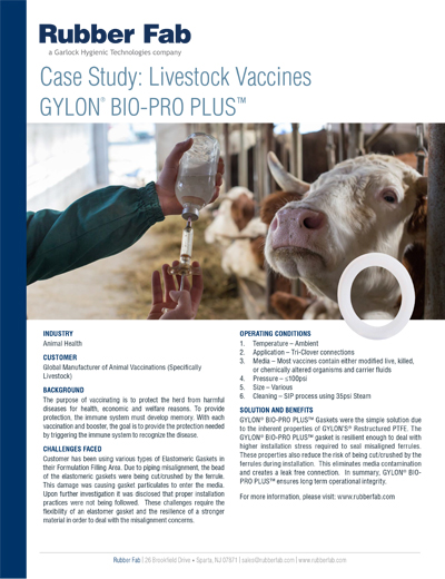 Vacunas para el ganado y GYLON® Bio-Pro Plus™